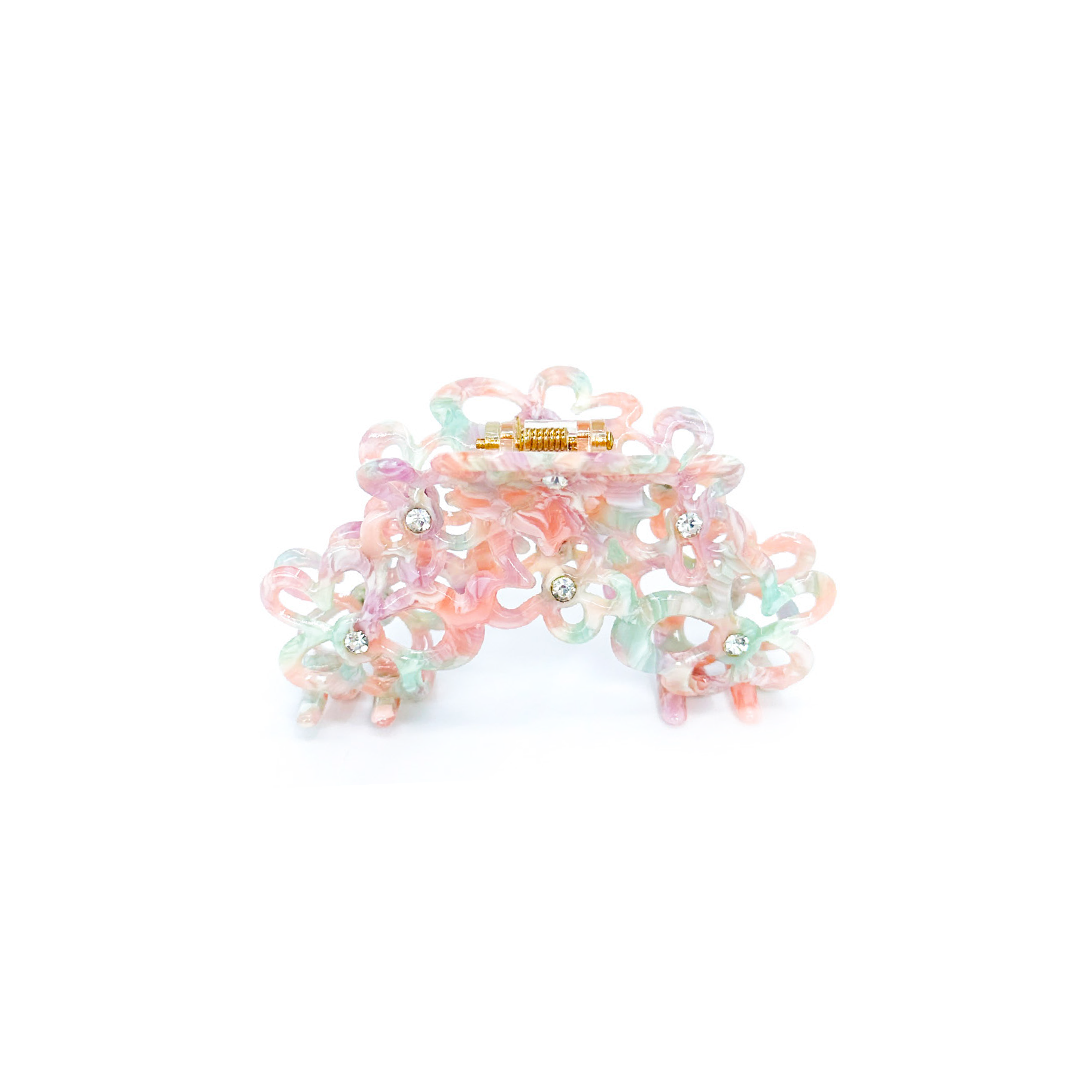 Nicci Hair Clip Coral