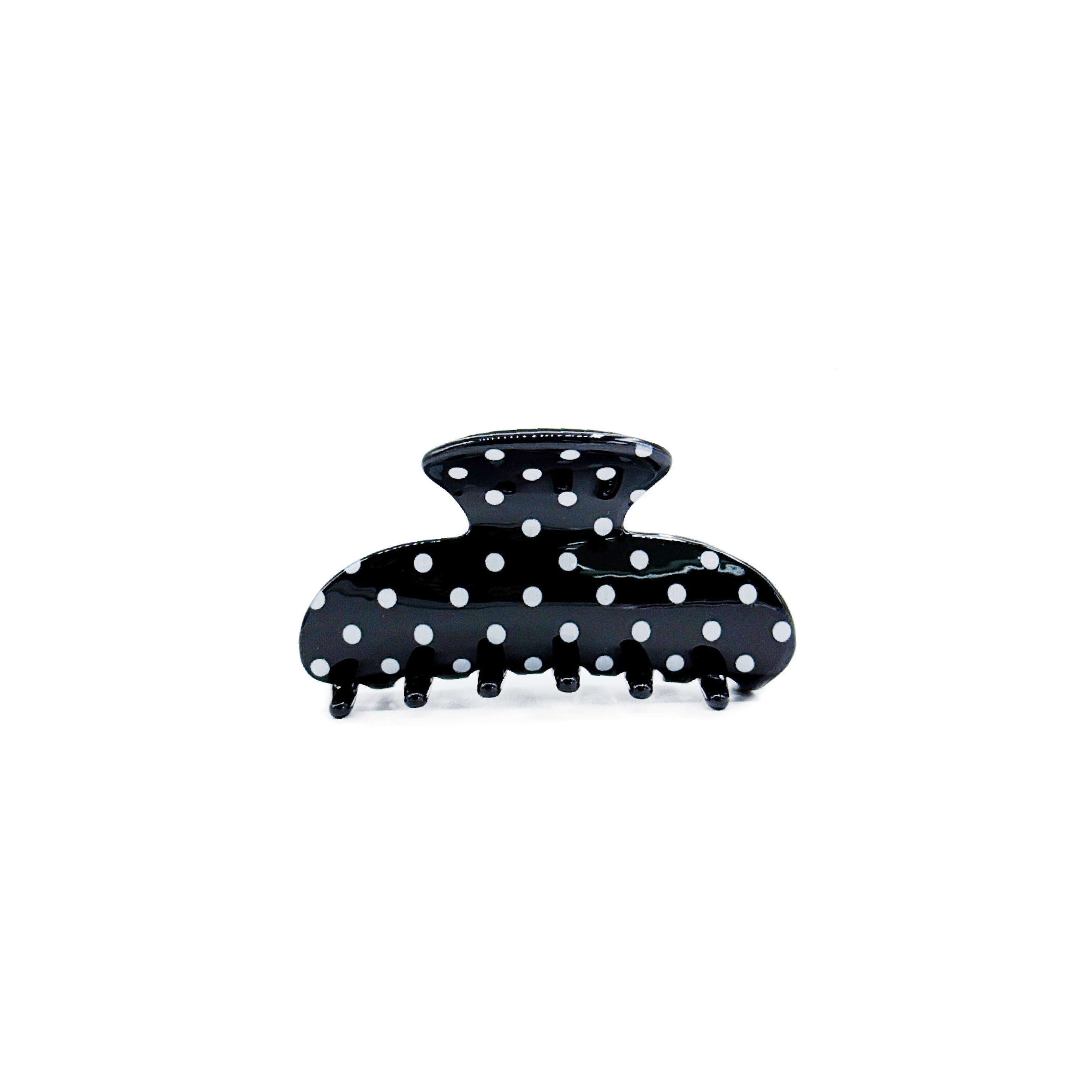 Black Dotty Clip