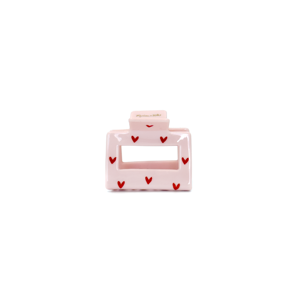 Small Livia Heart Clip
