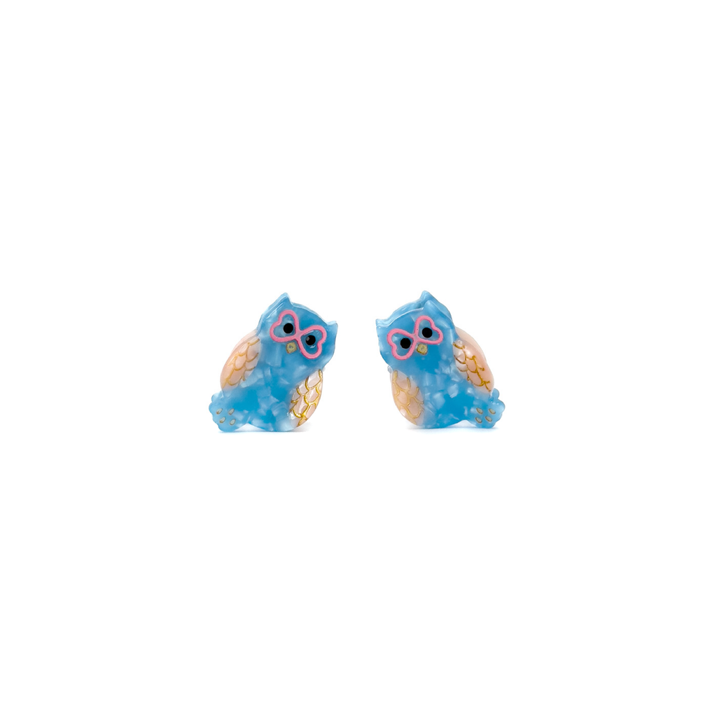 Mimi Blue Owl Clip