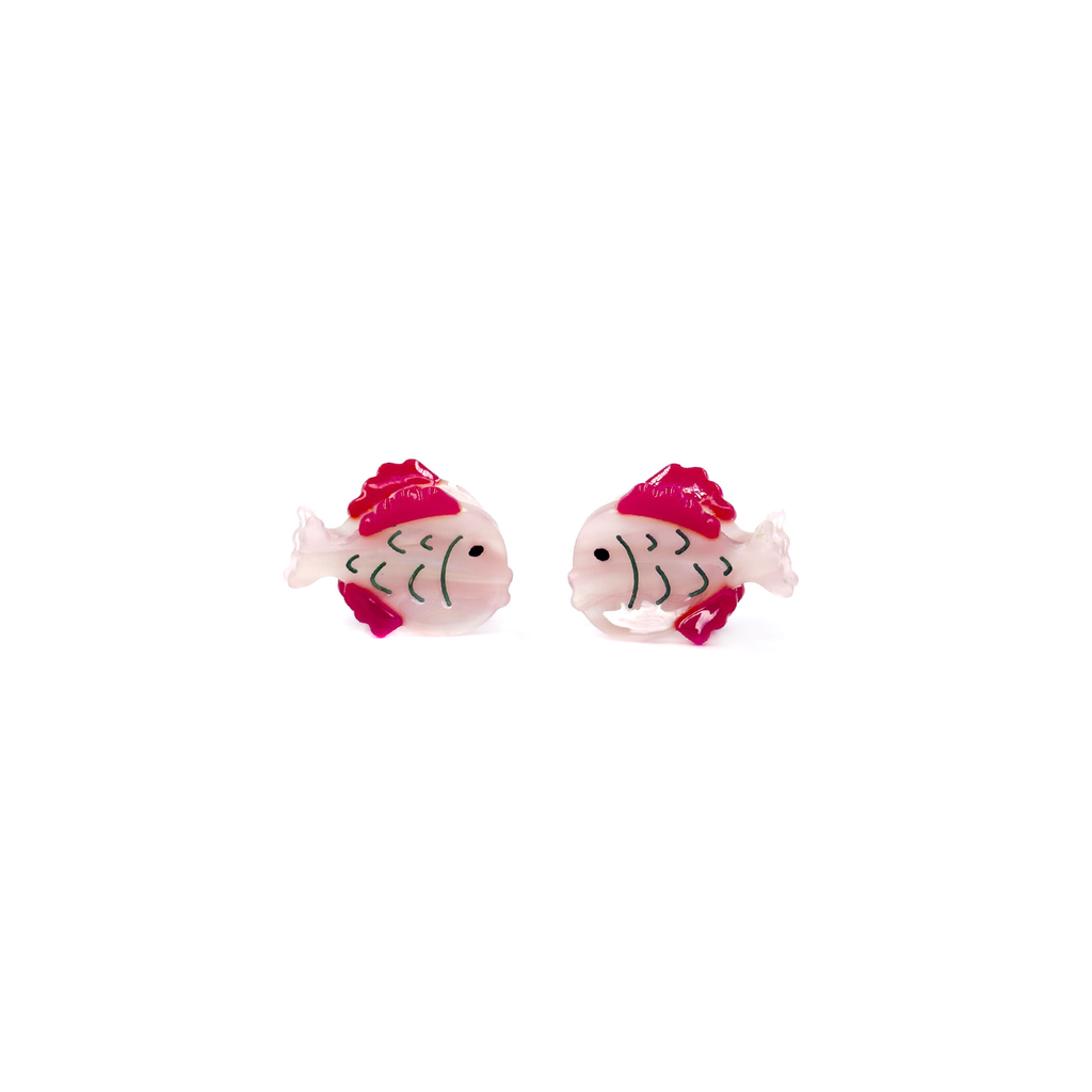 Tiny Pink Fin Clip