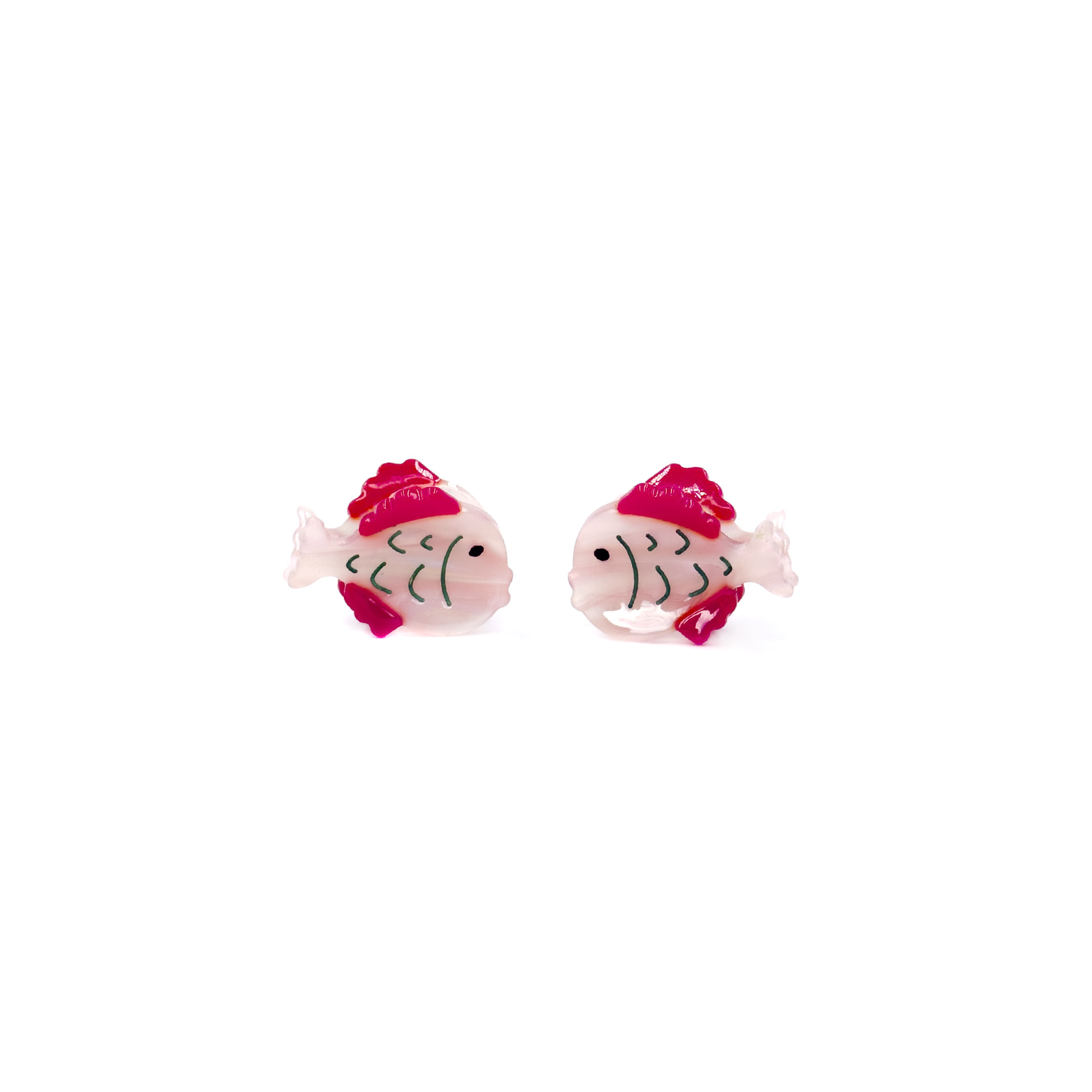 Tiny Pink Fin Clip