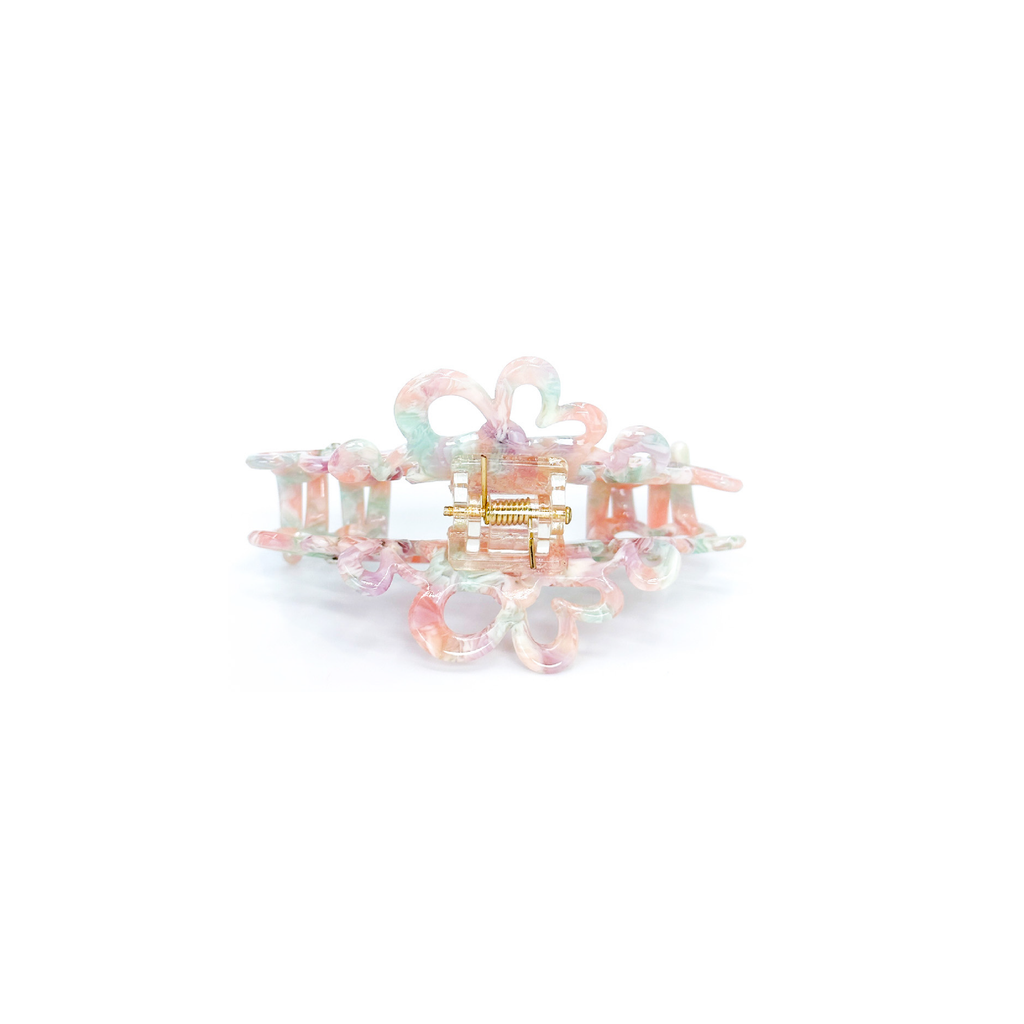 Nicci Hair Clip Coral