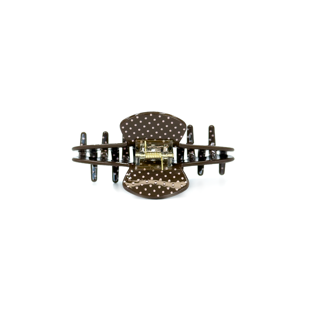 Ava Brown Dotty Clip