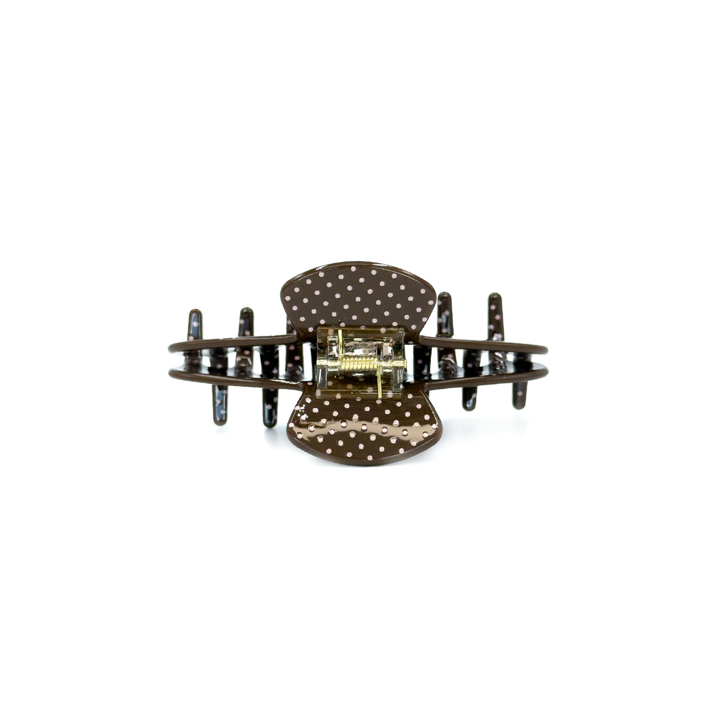 Ava Brown Dotty Clip