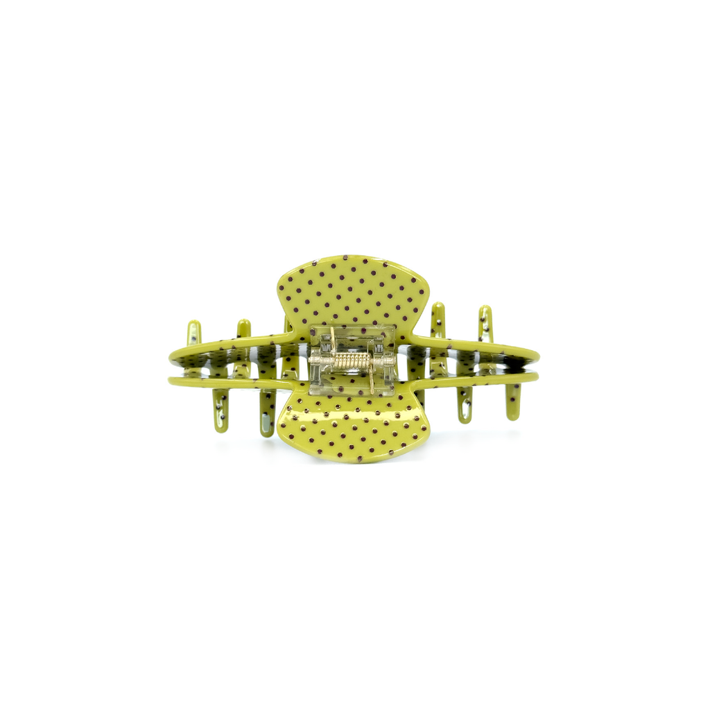 Ava Green Dotty Clip