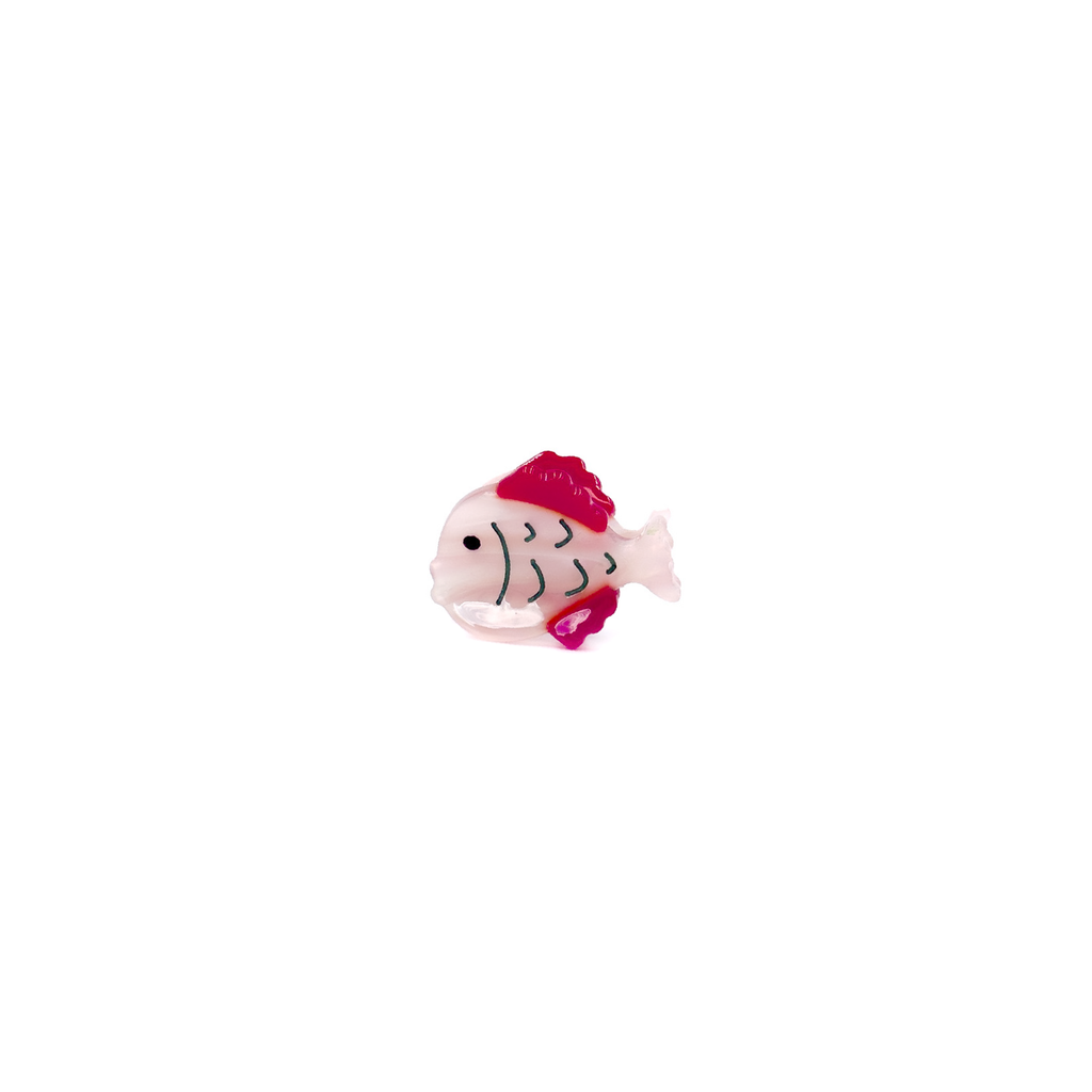 Tiny Pink Fin Clip