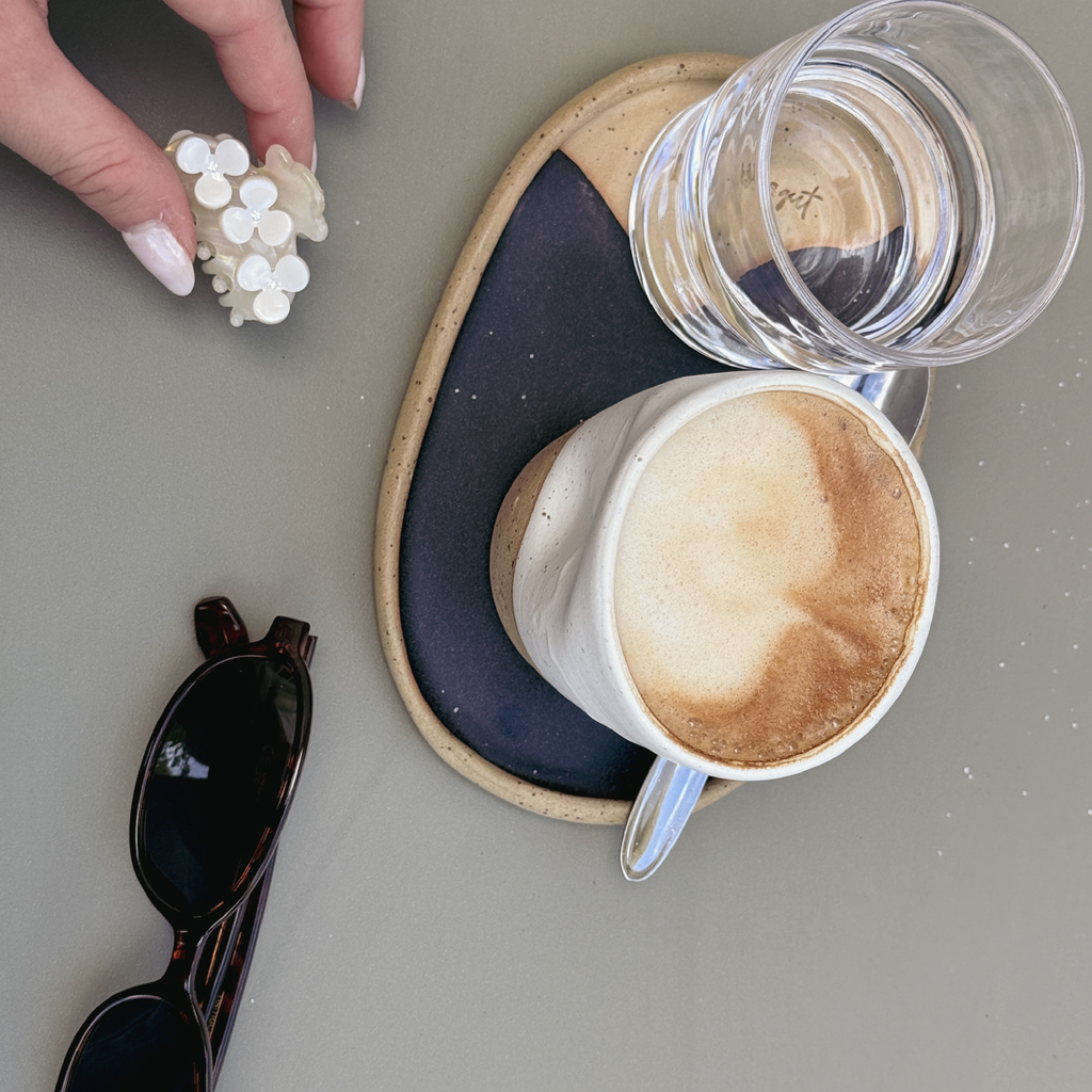 Mini Magnolia Flower Clip